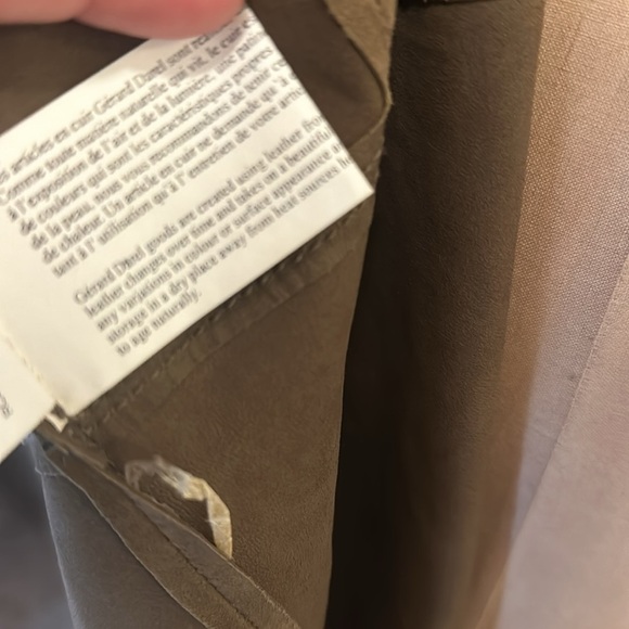 Gerard Darel Brown Suede Jacket Coat - Picture 11 of 11